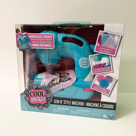 Cool Maker - Deluxe Sew N Style Sewing Machine with Pom Pom Maker Attachment - Picture 1 of 16